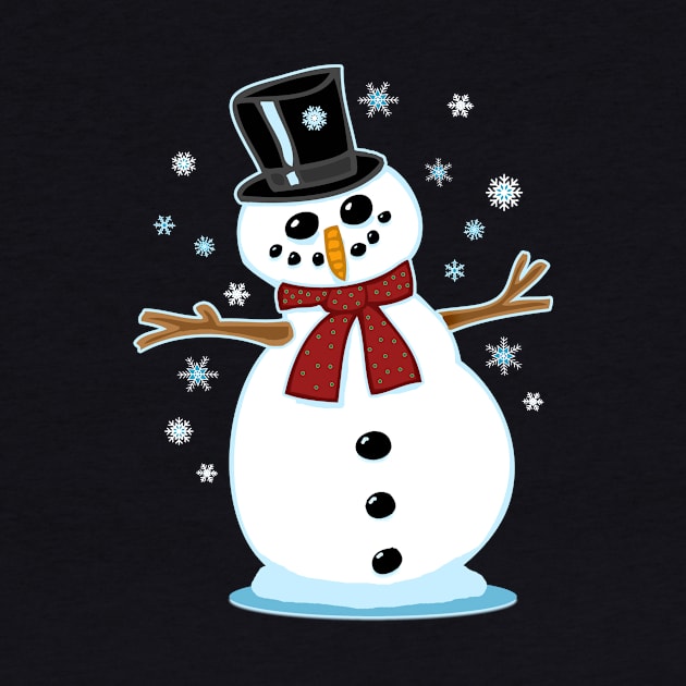 Happy Snowman by RockettGraph1cs